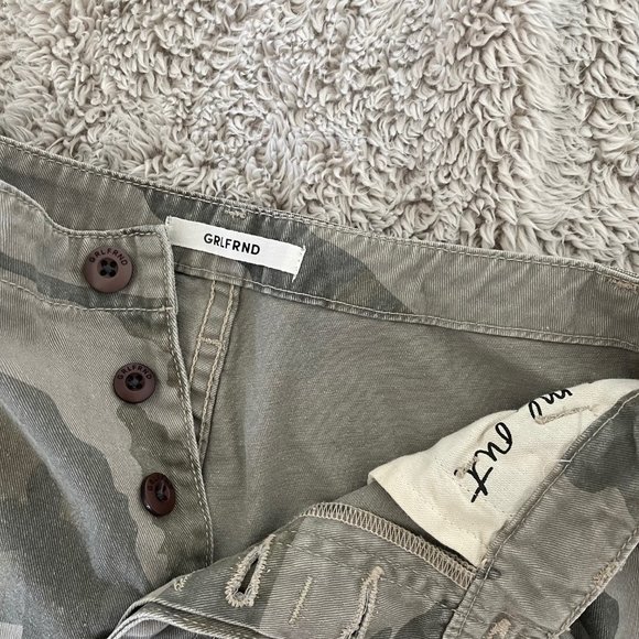 GRLFRND Maxwell Cargo Camo Pants - 24 - Picture 6 of 8